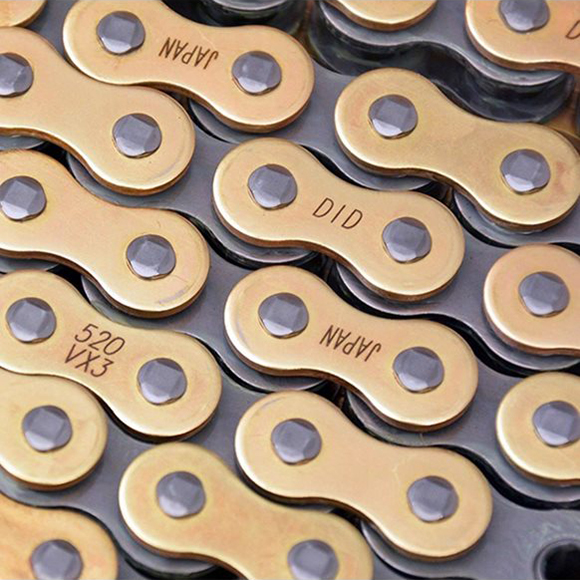 Kit Chaine Complet Renforcé Xring DID VX3 520 38*14 Kymco KXR 250 - Foto 3